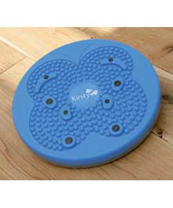 Twist board with magnets that improve circulation, strengthens back, tightens abs and firms buttocks
