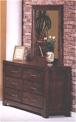 KLF Sace 6 Drawer Chest and Mirror