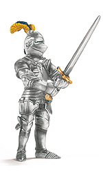 Unbranded Knight with Big Sword - Lion Troop