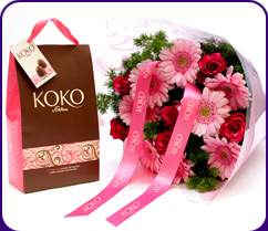 Unbranded KOKO by Cadbury Flowers