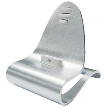 Unbranded Konnet iCrado Metallic Stand iPhone - Silver