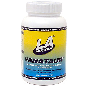 LA Muscle Vanataur Tablets - Size: 90 Tablets