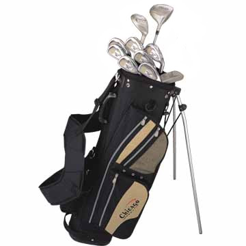 NEW       IN BOX           Chicago Golf `SGS` Ladies Complete Golf Set inc Free BagDesigned for Star