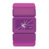 Here is the Ladies Nixon `The Vega` watch in Orchid Ivory. It features a cool Deep Purple and Ivory 