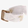 The ladies roxy market street belt comes in crisp white and is made from hardwearing 100 polyester. 