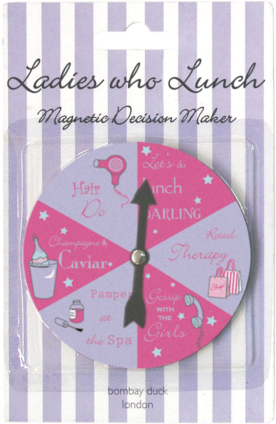 For your effervescent friend who loves a giggle as much as as good lunch, she