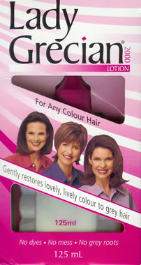 Gently restores lovely, lively colour to grey hair