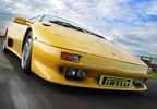 Three laps of one of the most famous circuits in the UK is a treat in itself but with a Lamborghini