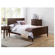 Unbranded Lantao Double Bed Frame with Silentnight Mattress