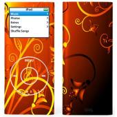 Unbranded Lapjacks Floral Warmth Skin For Apple iPod Nano