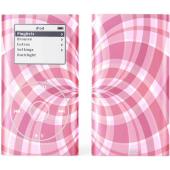 Lapjacks Pink Plaid Skin for Apple iPod Mini