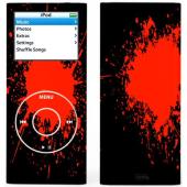 Unbranded Lapjacks Red Splats 2 Skin For Apple iPod Nano