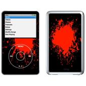 Lapjacks Red Splats 2 Skin For Apple iPod Video
