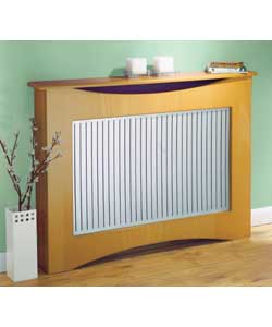 Large Beech Radiator Cabinet
