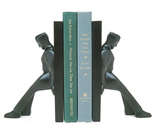 Unbranded Leaning Men Bookends