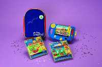Educational Toys - Leap Frog My First LeapPad- Backpack and 2 Books Set