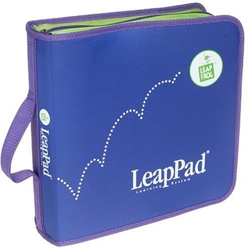 Holds a LeapPad player and up to 12 books