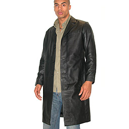Leather Matrix Style Coat