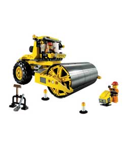 Unbranded LEGO; CITY Single Drum Roller