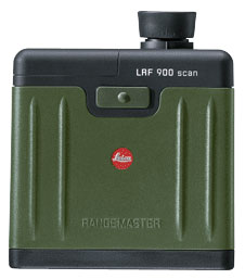 The LEICA RANGEMASTER 900 scan laser rangefinder features an additional scan function, that