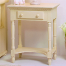Les Saisons champagne 1 drawer side table