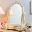 Les Saisons champagne small swing mirror furniture