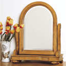 Les Saisons cherry small swing mirror furniture