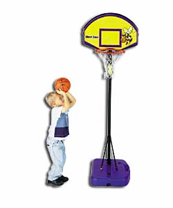 Basketball System Set Portable Net Hoop Ring
