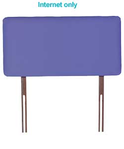 Unbranded Lilac Cotton Single Headboard