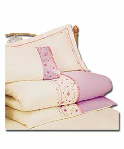 Lilac Ellen Double Duvet Cover and Pillowcase Set