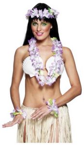 Unbranded LILAC LEIS SET