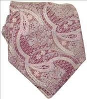 Unbranded Lilac Paisley Necktie by Timothy Everest