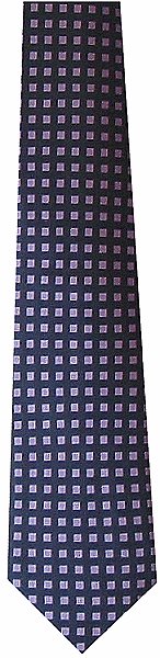 Lilac Squares Tie