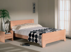 Limelight- Miranda- 5FT Kingsize Wooden Bed