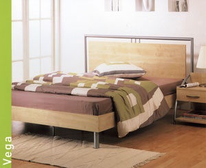 Limelight- Vega- 4FT 6" Wooden Bed