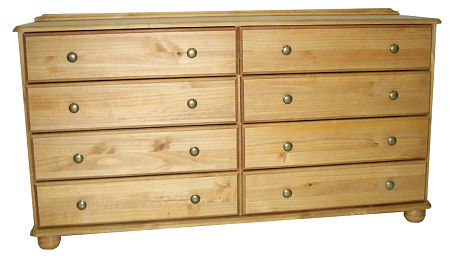 Lincoln 4 over 4 Chest of Drawers