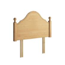 Unbranded Lincoln pine 4and#39;6 panel headboard