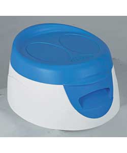 The Lindham potty is a great aid for potty training.  The potty encorparates a detachable toilet sea