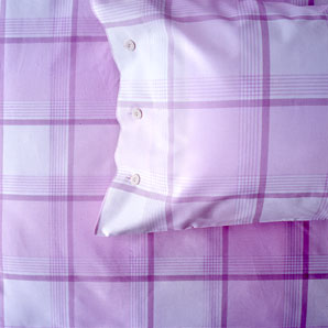 Linear Duvet Cover- Quartz- Super Kingsize