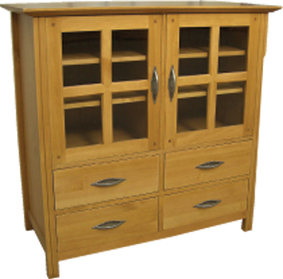 LINTON GLAZED DISPLAY CABINET