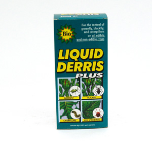 Keep pests at bay the organic way with Liquid Derris Plus. It is designed to control greenfly  black