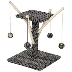 With super strong carpet, quality woven sisal, play balls to keep your cat occupied and a pedestal f