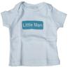 An ideal baby gift product, the t shirt is presented in a pretty transparent gift bag, and tied with