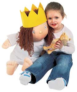 Unbranded Little Princess Giant Plush with Gilbert Beanie