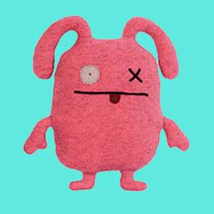 Unbranded Little Uglydoll Pink Ox