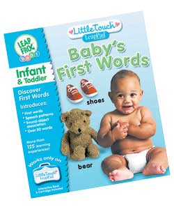 Interactive games and music will delight your little one in this talking; word book that introduces