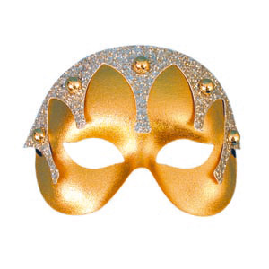 Unbranded Liza eyemask, gold/silver