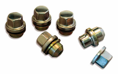 Lock wheel nut set for Alloy wheels 205x16 and 235