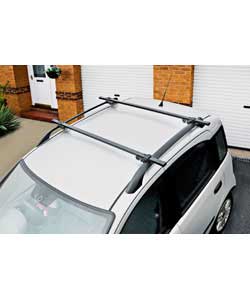 Roof bars designed to fit most vehicles with facto