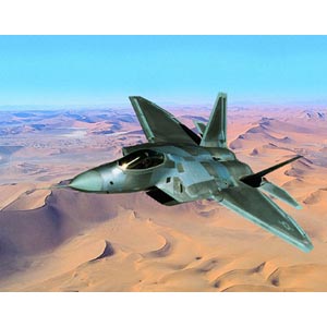 Unbranded Lockheed F-22 Raptor Plastic Kit